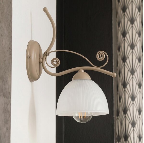 Brilagi - Lampă de perete ANTICO MODERN 1xE27/60W/230V bej