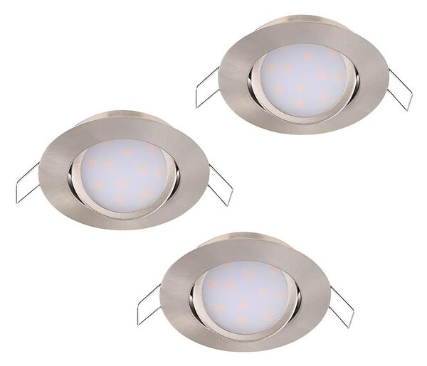 Eglo 32806 - SET 3x Lampă încastrată LED MUNIZ 1xLED/6W/230V