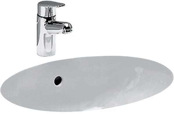 Laufen Birova lavoar 49x35.5 cm ovale sub blat alb luciu H8111910000001