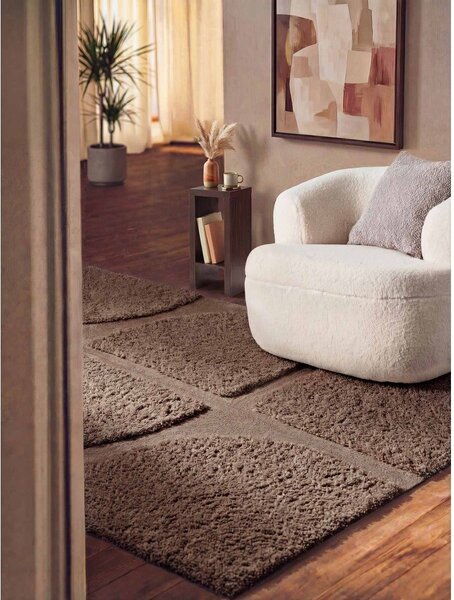 Covor maro țesut manual 120x180 cm Lambeth Jasper – Ted Baker
