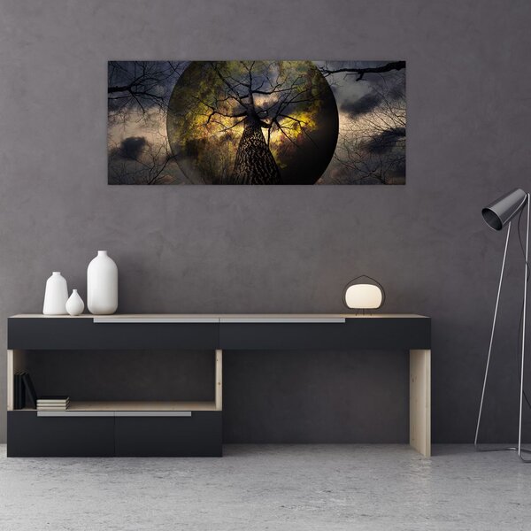 Tablou - Cerul enigmatic (120x50 cm)