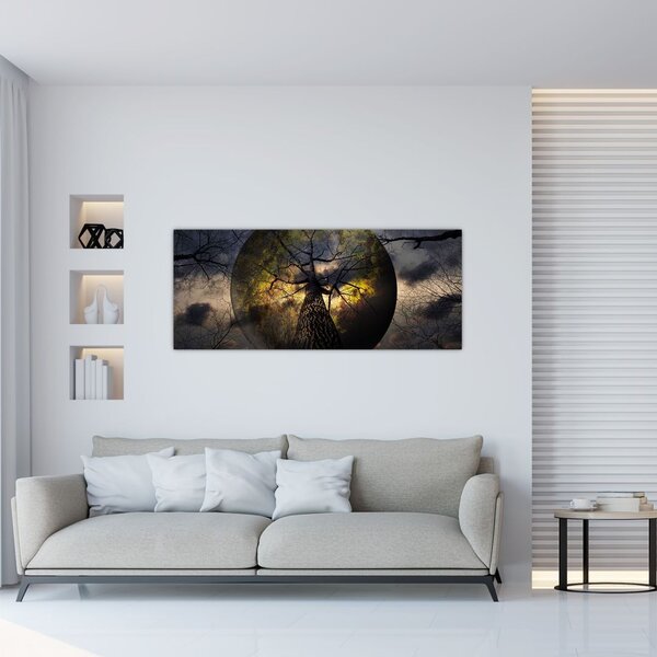 Tablou - Cerul enigmatic (120x50 cm)