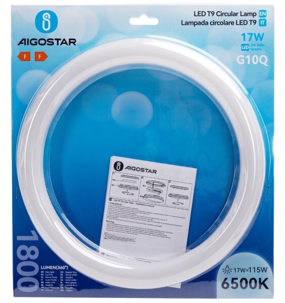 Tub fluorescent LED G10q/17W/230V 6500K - Aigostar