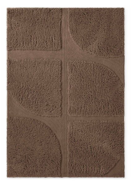 Covor maro țesut manual 120x180 cm Lambeth Jasper – Ted Baker