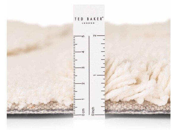 Covor crem țesut manual rotund ø 160 cm Lambeth Jasper – Ted Baker