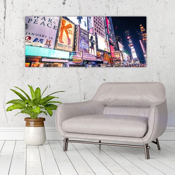 Tablou - New York Theather District (120x50 cm)