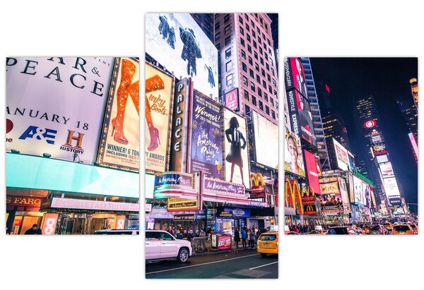 Tablou - New York Theather District (90x60 cm)