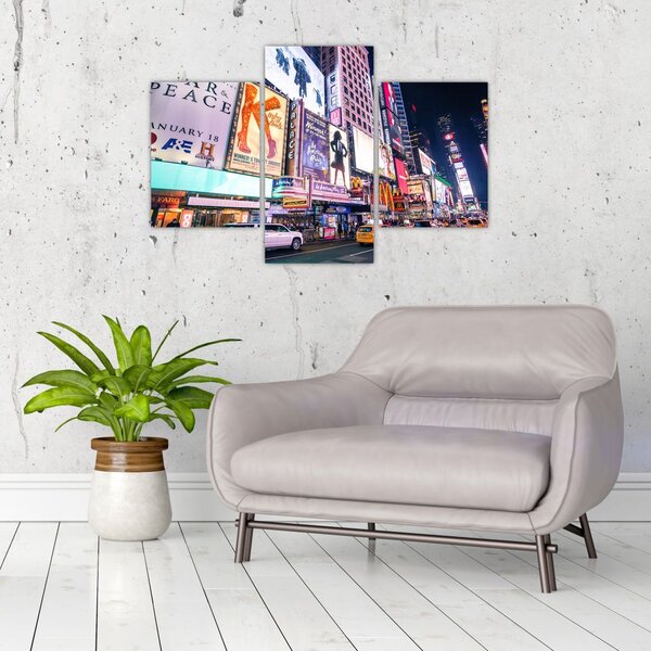 Tablou - New York Theather District (90x60 cm)