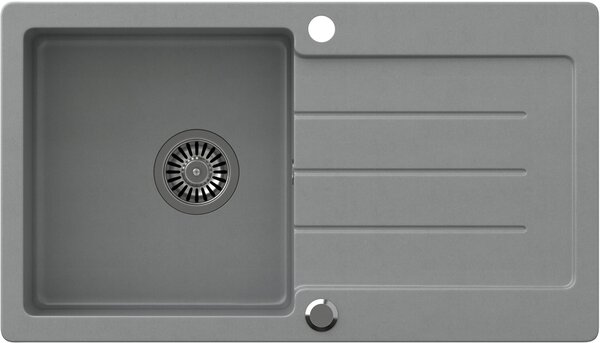 Quadron Johnny chiuveta graniteq 77x44 cm gri/grafit/onix HCQJ7744SZK