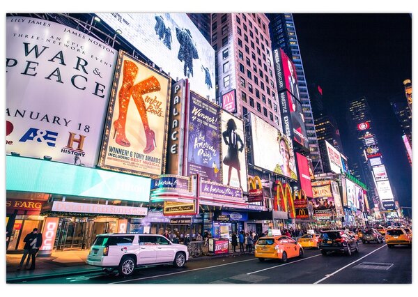 Tablou - New York Theather District (90x60 cm)