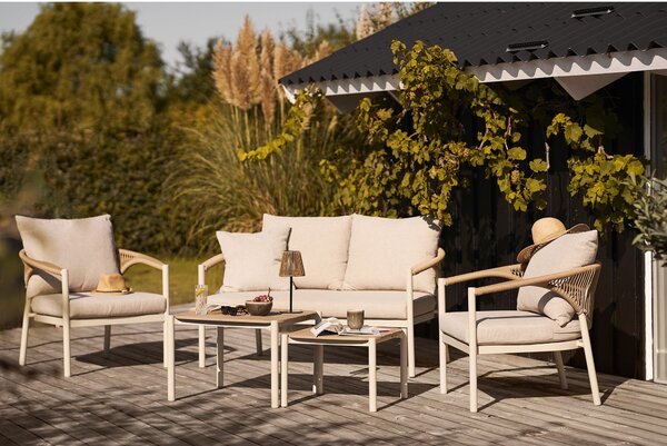 Set mobilier de grădină Abelia 4 (nisip + natural). 1147727