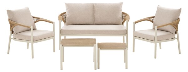 Set mobilier de grădină Abelia 4 (nisip + natural). 1147727