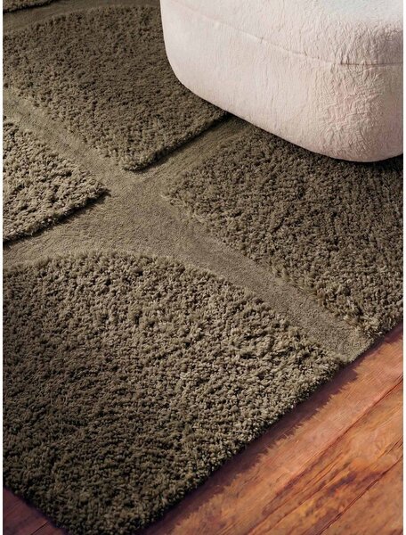 Covor kaki țesut manual 120x180 cm Lambeth Jasper – Ted Baker