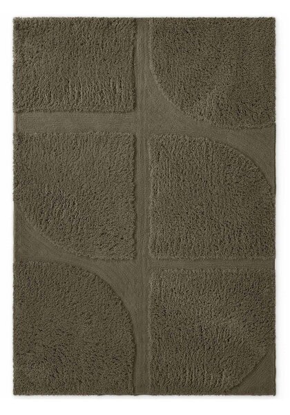 Covor kaki țesut manual 120x180 cm Lambeth Jasper – Ted Baker