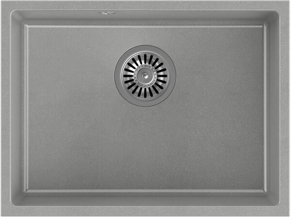 Quadron Alec chiuveta graniteq 53.5x40 cm gri/grafit/onix HQA5340SZK