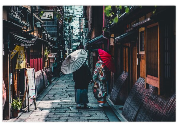 Tablou - Plimbare prin Tokio (90x60 cm)