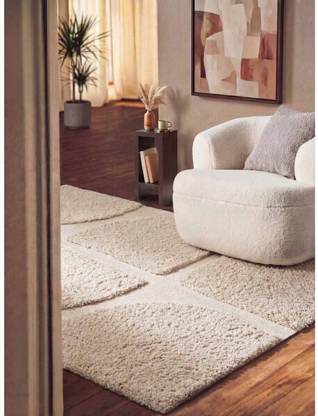 Covor crem țesut manual 120x180 cm Lambeth Jasper – Ted Baker