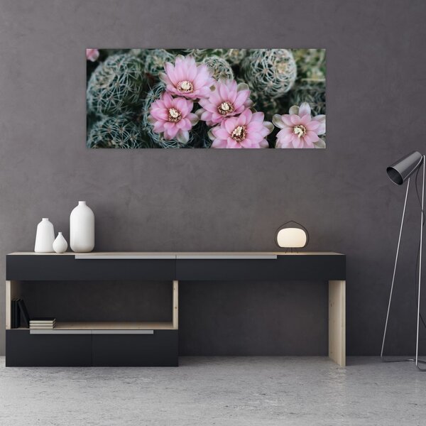 Tablou floare de cactus (120x50 cm)
