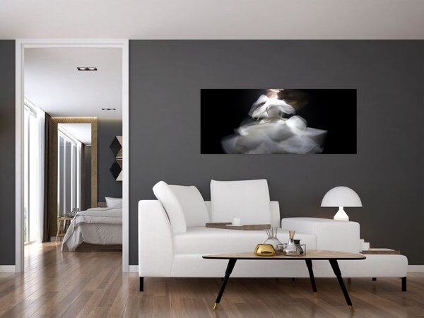Tablou cu floare de lotus (120x50 cm)