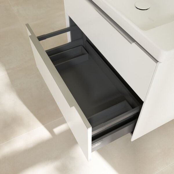 Villeroy & Boch Subway 3.0 dulap 77.2x47.8x57.6 cm sub chiuveta pe perete alb C57400VF