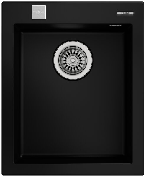 Teka Forsquare chiuveta tegranit 50x41 cm negru 115230010