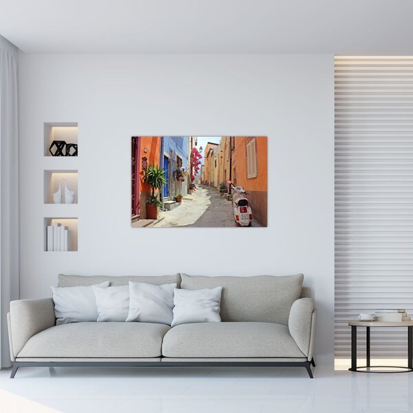 Tablou cu strada din Sardinia (90x60 cm)