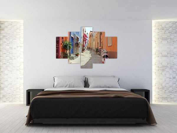 Tablou cu strada din Sardinia (150x105 cm)