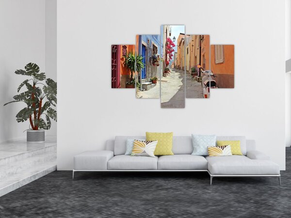 Tablou cu strada din Sardinia (150x105 cm)