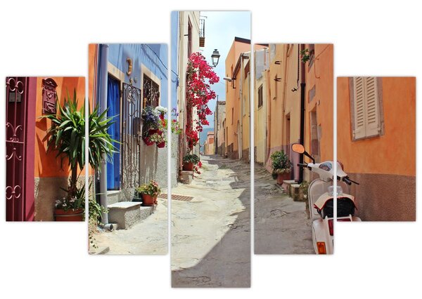 Tablou cu strada din Sardinia (150x105 cm)