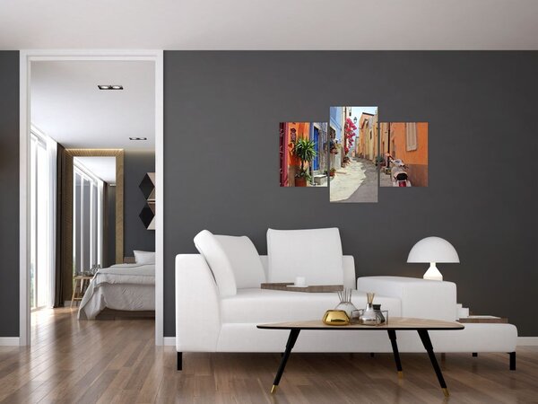Tablou cu strada din Sardinia (90x60 cm)