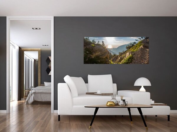 Tablou - Muntele Olimpus (120x50 cm)