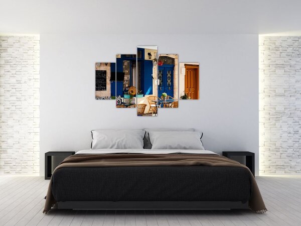Tablou - ședere în Grecia (150x105 cm)