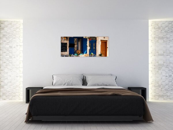 Tablou - ședere în Grecia (120x50 cm)