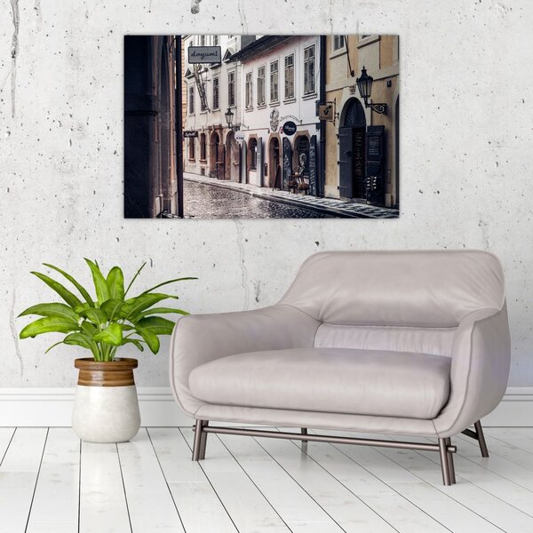 Tablou - Strada din Praga (90x60 cm)