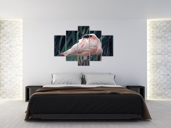 Tablou - Pasărea Flamengo (150x105 cm)