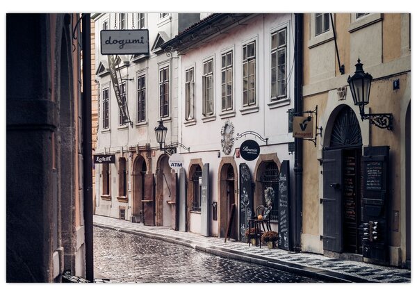 Tablou - Strada din Praga (90x60 cm)