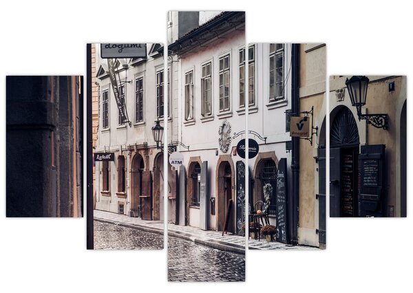 Tablou - Strada din Praga (150x105 cm)