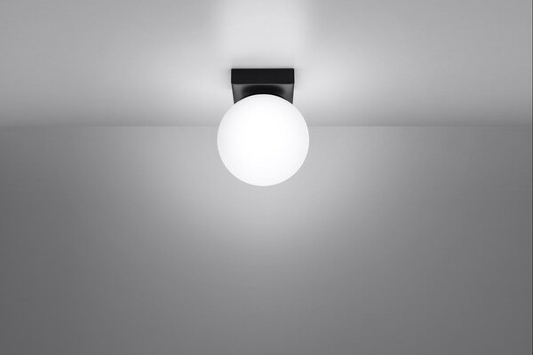 Sollux Lighting Yoli lampă de tavan 1x12 W alb-negru SL.1151