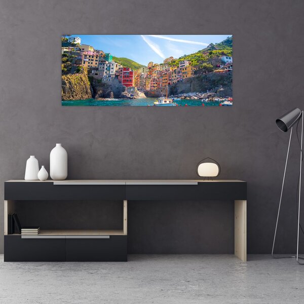 Tablou - Pe Marea mediterană (120x50 cm)