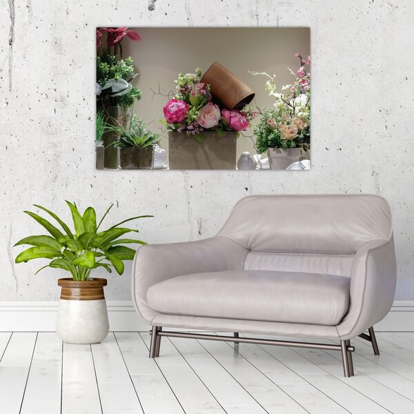 Tablou -Trandafir pentru tine (90x60 cm)