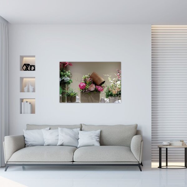Tablou -Trandafir pentru tine (90x60 cm)