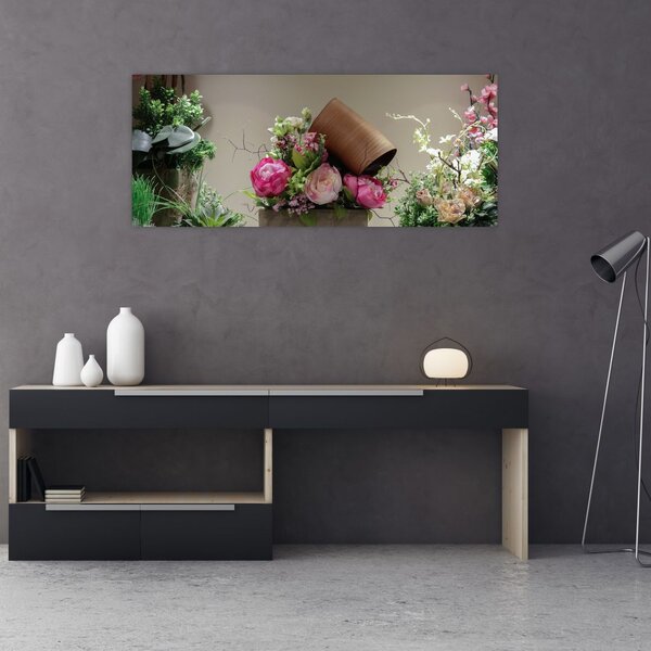 Tablou -Trandafir pentru tine (120x50 cm)