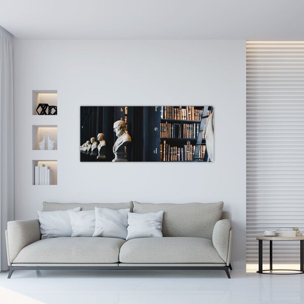 Tablou - La bibliotecă (120x50 cm)