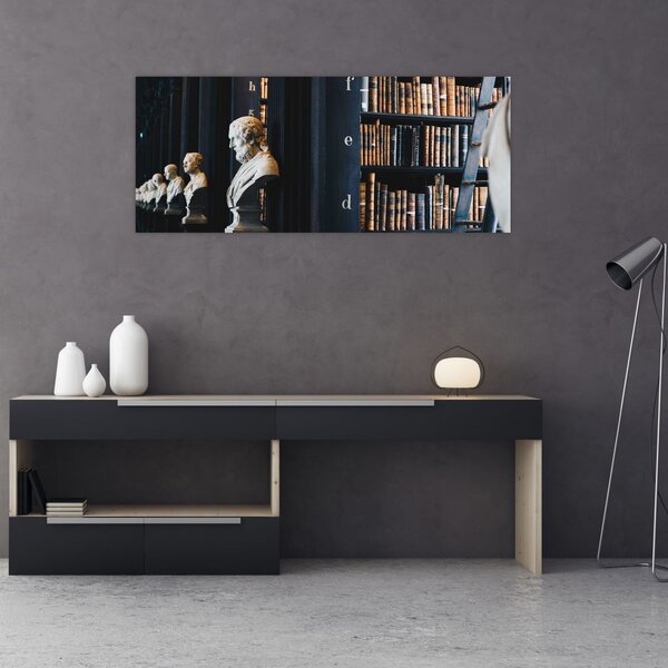 Tablou - La bibliotecă (120x50 cm)