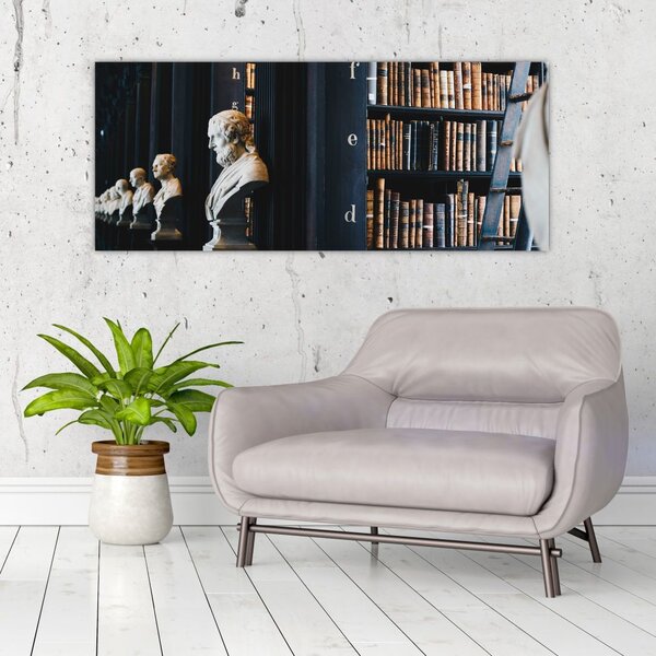 Tablou - La bibliotecă (120x50 cm)