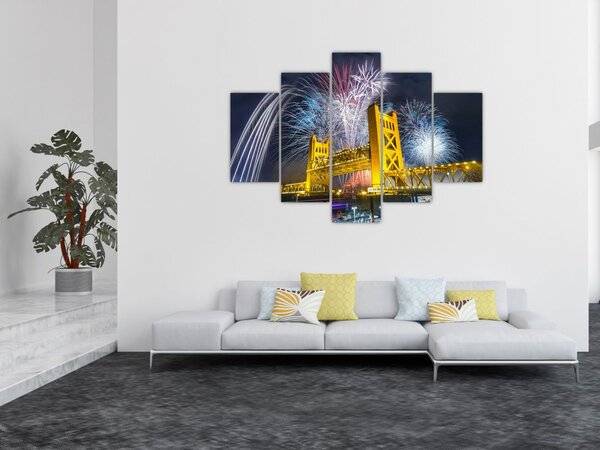 Tablou - Noaptea de Revelion (150x105 cm)
