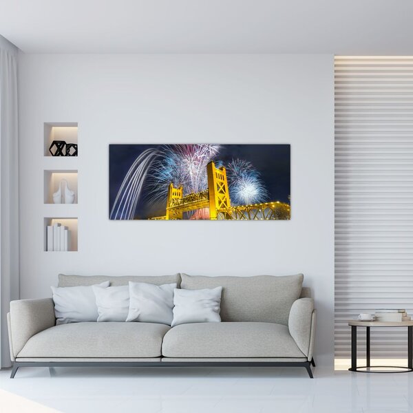 Tablou - Noaptea de Revelion (120x50 cm)