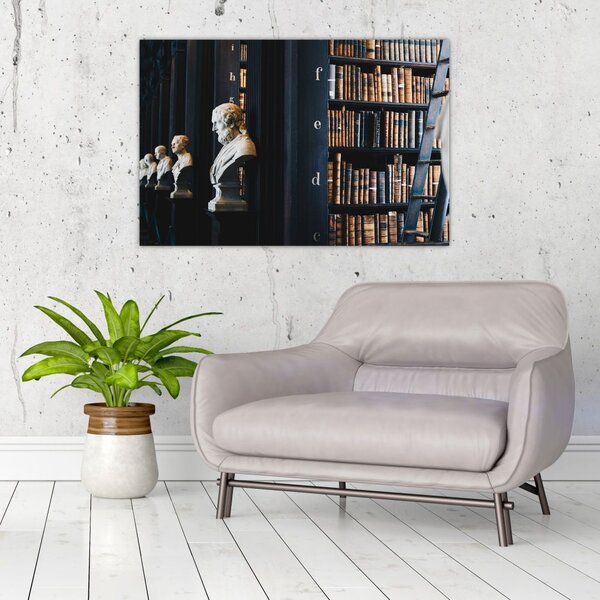 Tablou - La bibliotecă (90x60 cm)