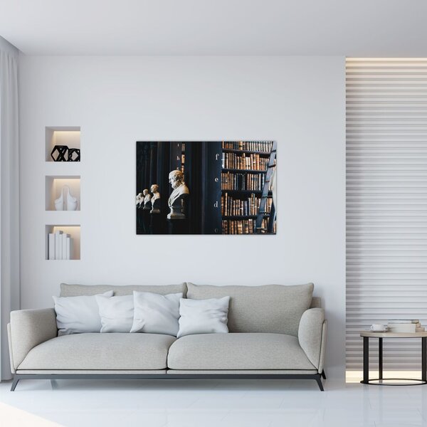 Tablou - La bibliotecă (90x60 cm)