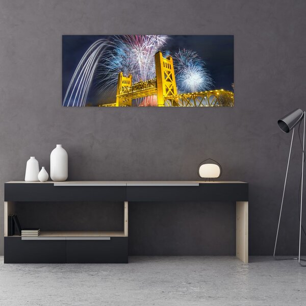 Tablou - Noaptea de Revelion (120x50 cm)